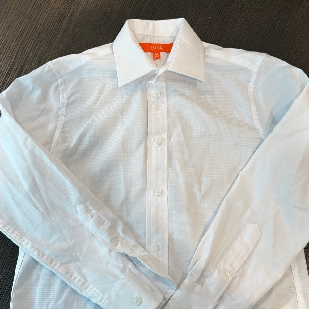 Tallia white Casual Button Down Shirt - Picture 2 of 5